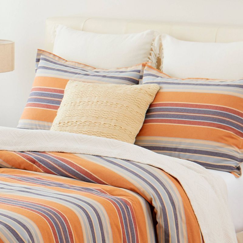 Queen 4pc Casa Luis Comforter Set Navy Stripe - Tommy Bahama