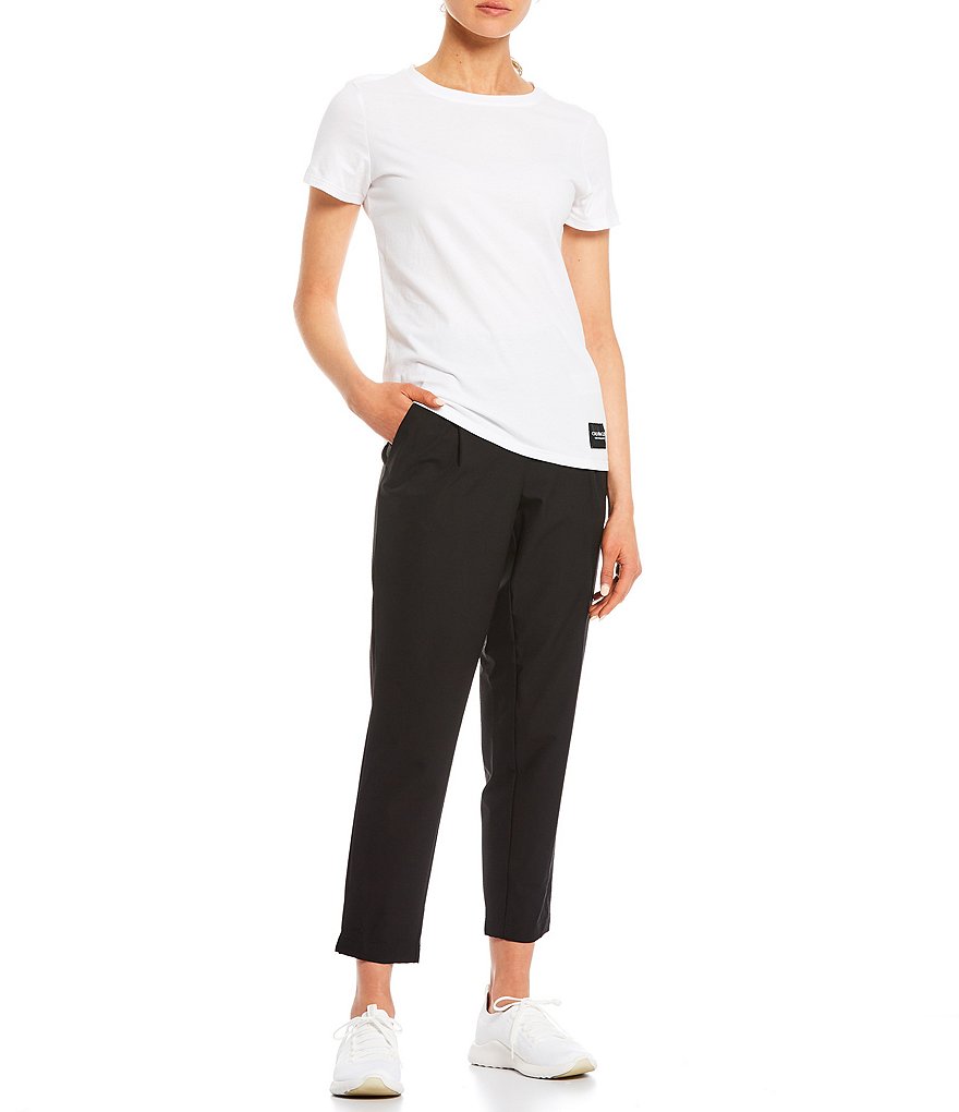 IBKUL Pull-On Ankle Pants