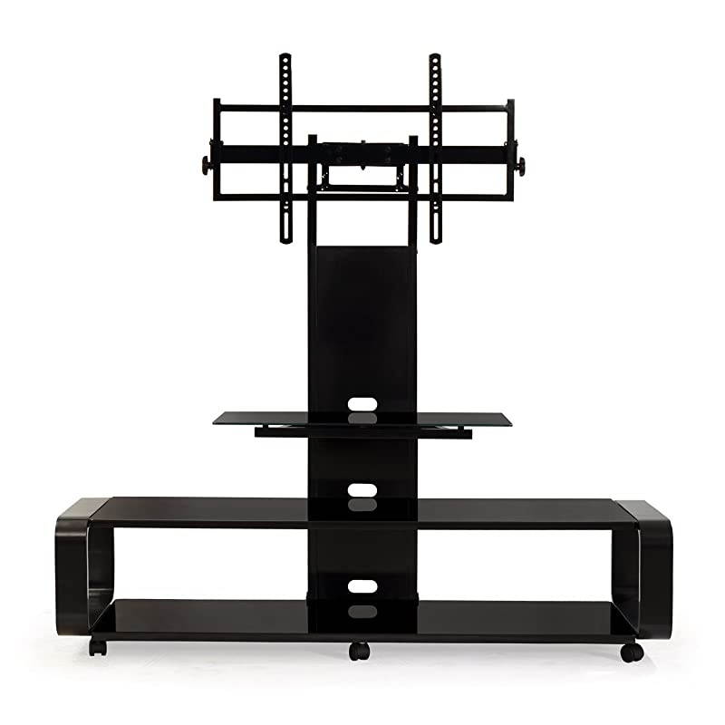 TV Stand for 35-85" TV, Black