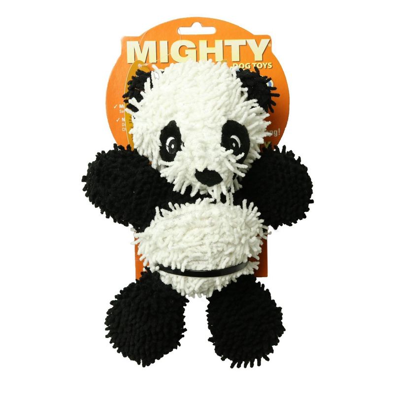 Mighty Microfiber Ball Panda Dog Toy - M