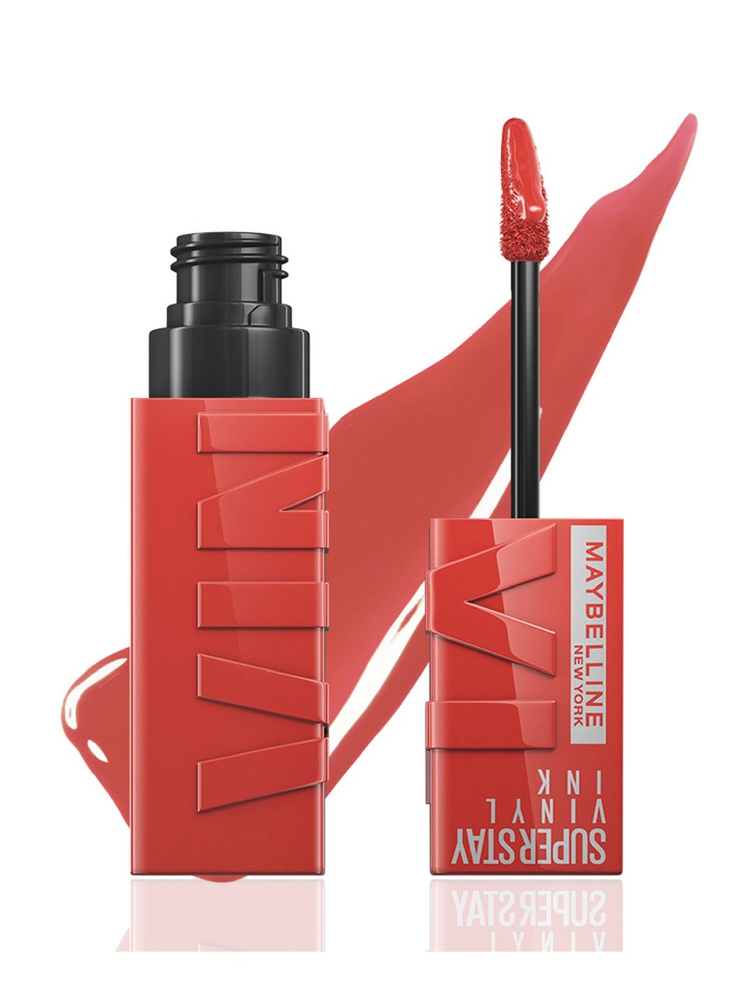 Maybelline New York Superstay Vinyl Ink Liquid Lipstick - Saucy,4.2ML