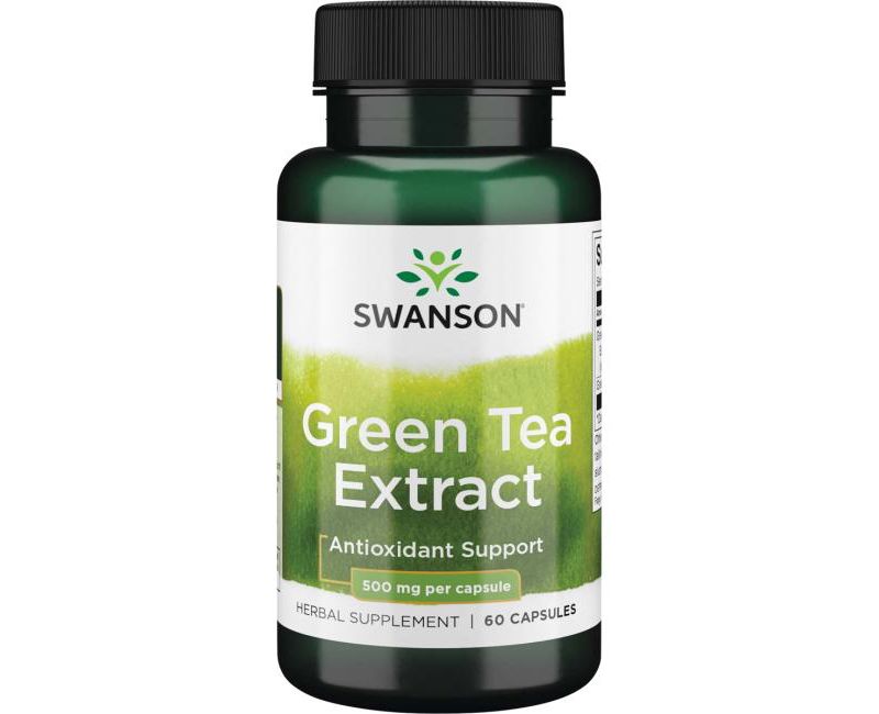 Swanson Green Tea Extract 500 mg 60 Capsules