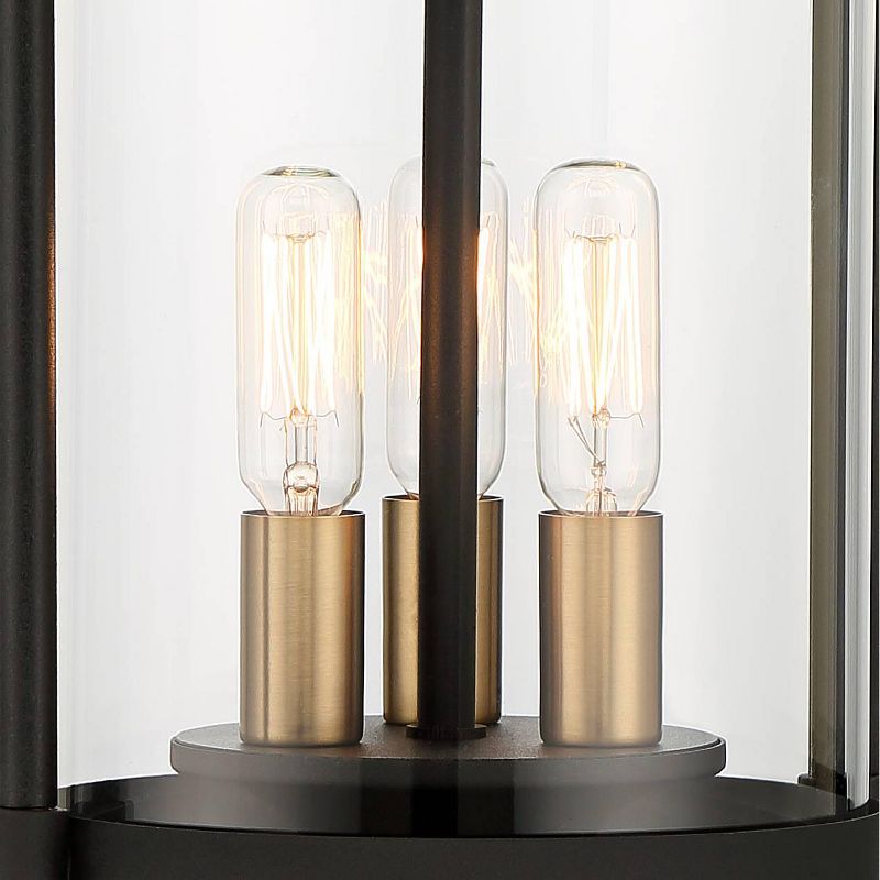 Kathy Ireland J du J Sierra Craftsman 18"H White Outdoor Post Mount Light