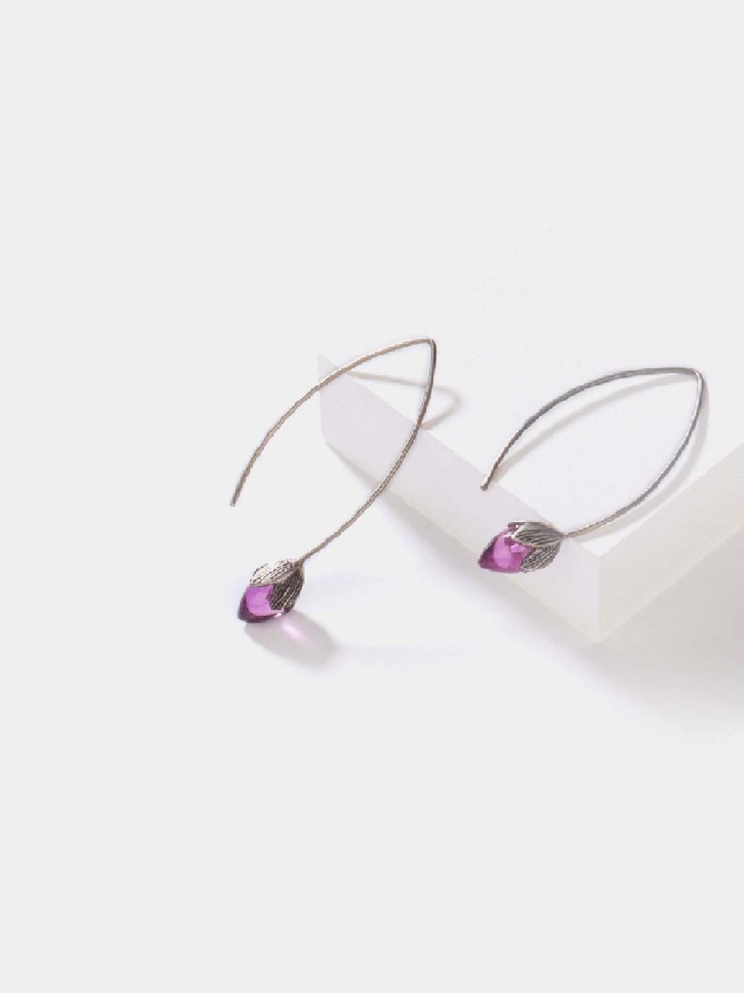 Shaya 92.5 Sterling Silver Rise Above Hate Earrings