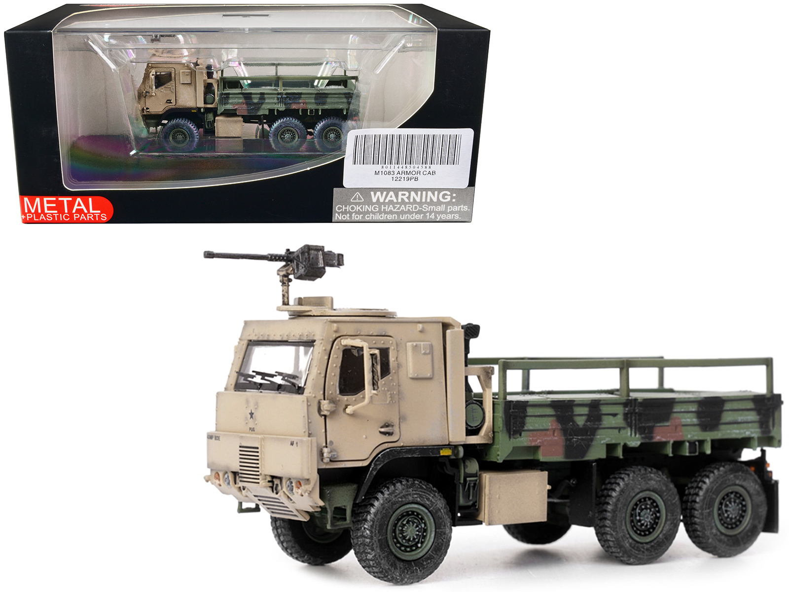 US Army Vehicle WWII Desert Sand Weathered Version 1/18 Diecast Model Car by American Diorama