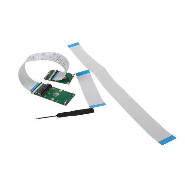 Flexible Mini PCI Express PCI-e Mini Card Extender 52pin Extension FFC Cable