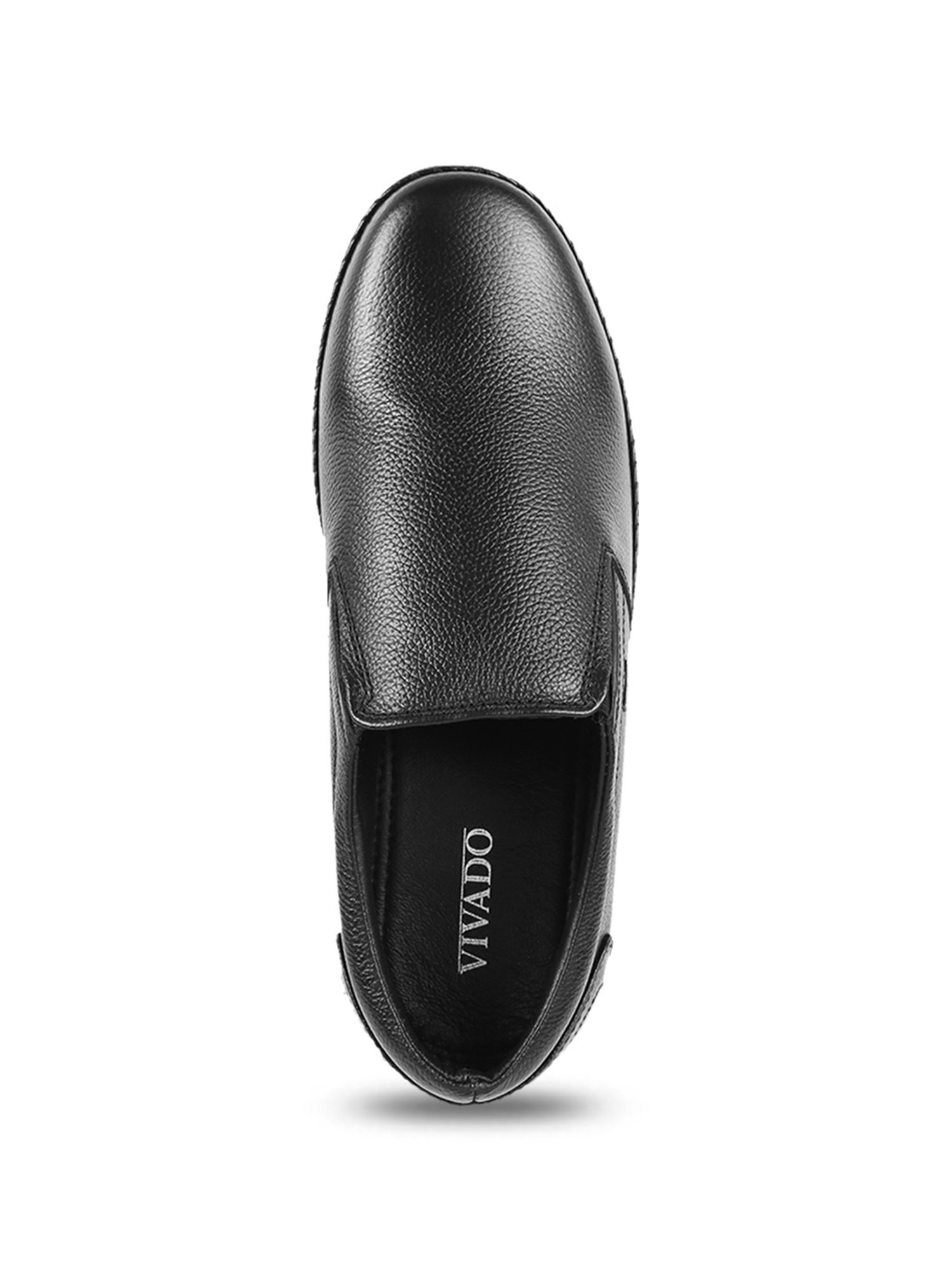 Vivado by Walkway Men's Black Casual Loafers