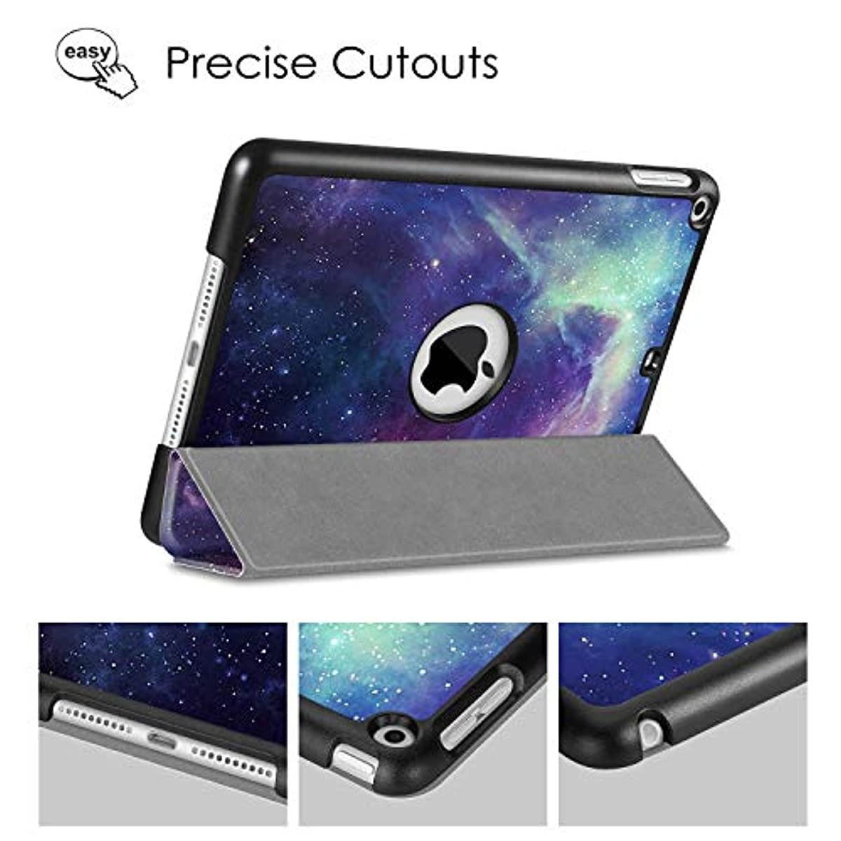Fintie SlimShell Case for iPad Mini 5th Gen 2019 - Lightweight Smart Stand Protective Cover with Auto Sleep/Wake for 2019 New iPad Mini 5 7.9", Galaxy