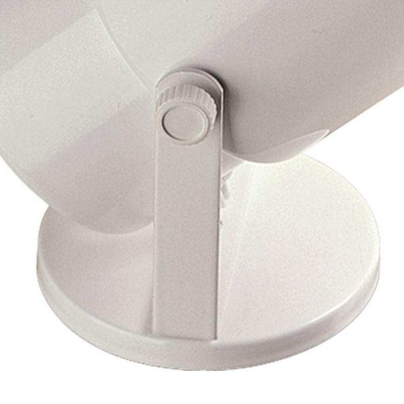 Pro Track Gloss White 8" High Adjustable Accent Uplight