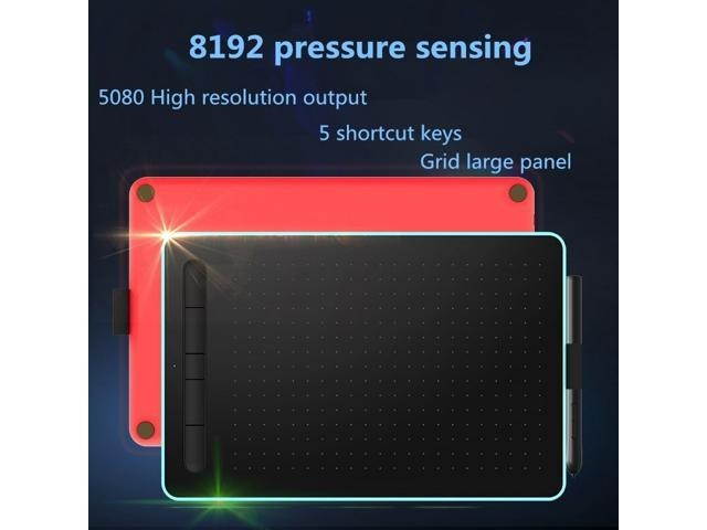 8192 10 inch Digitizing Tablet Graphics Tablet Drawing tablet Board For Computer Mobile Phone Digitizer Live Remote Teaching