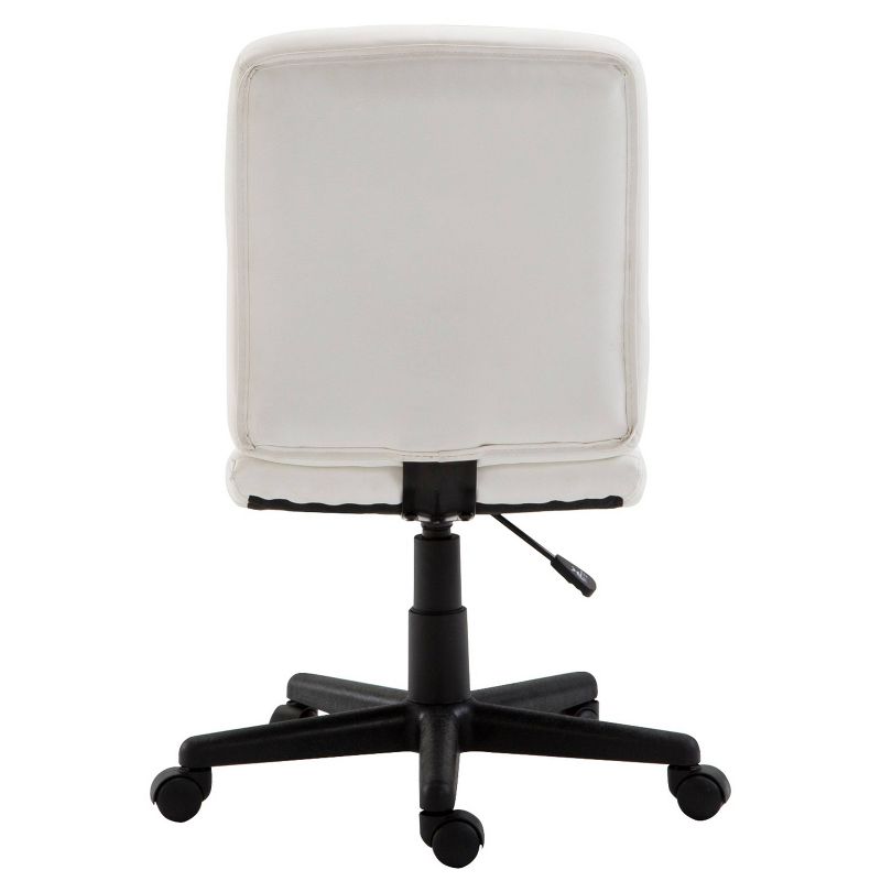 Melanie Task Chair White - Poly & Bark