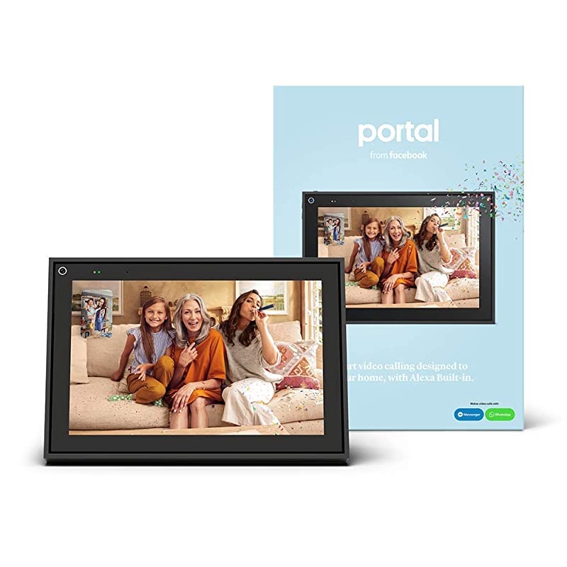 Portal Smart Video Calling 10 Touch Screen Display with Alexa Black