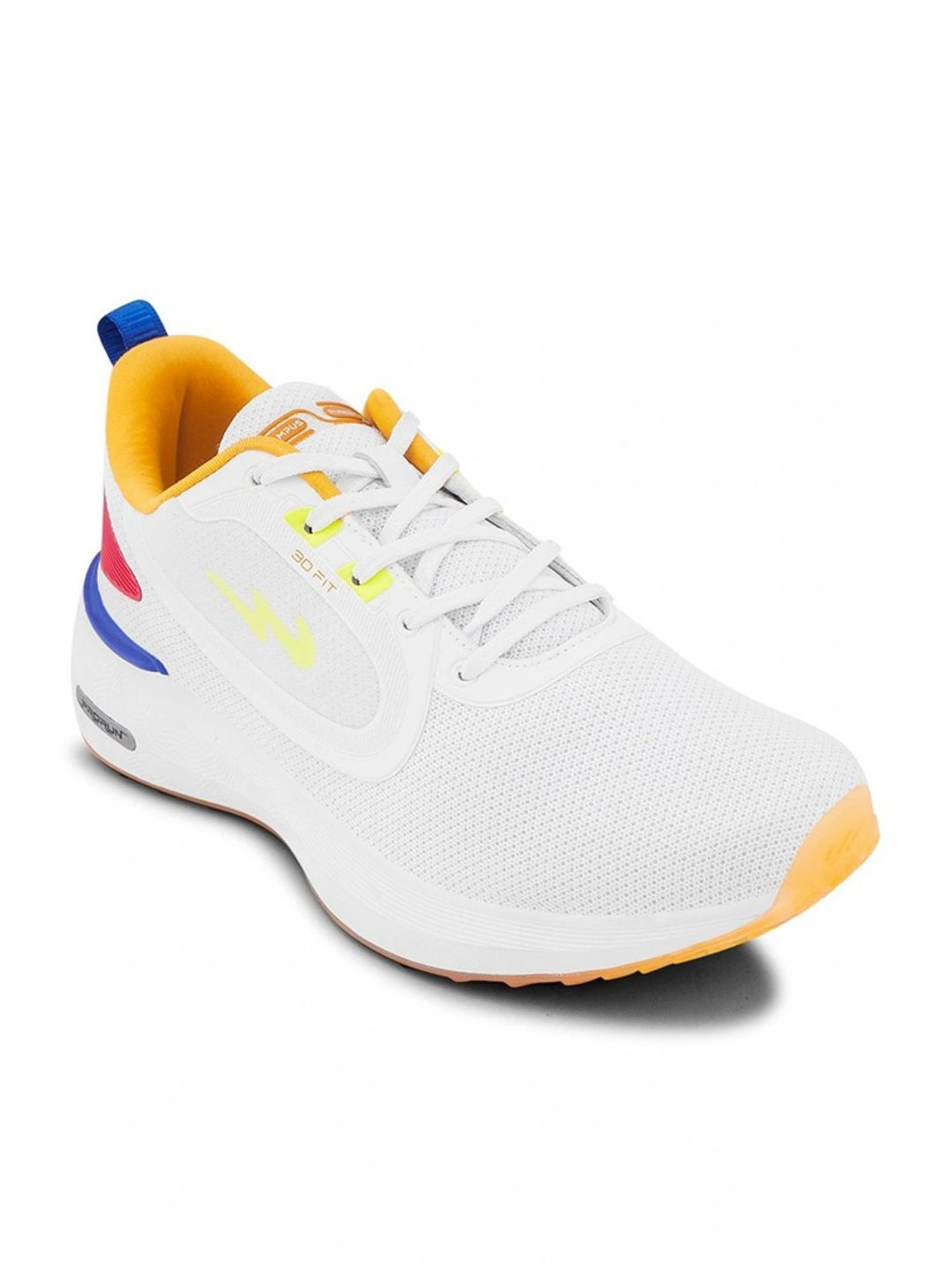 Campus Men's White Running Shoes