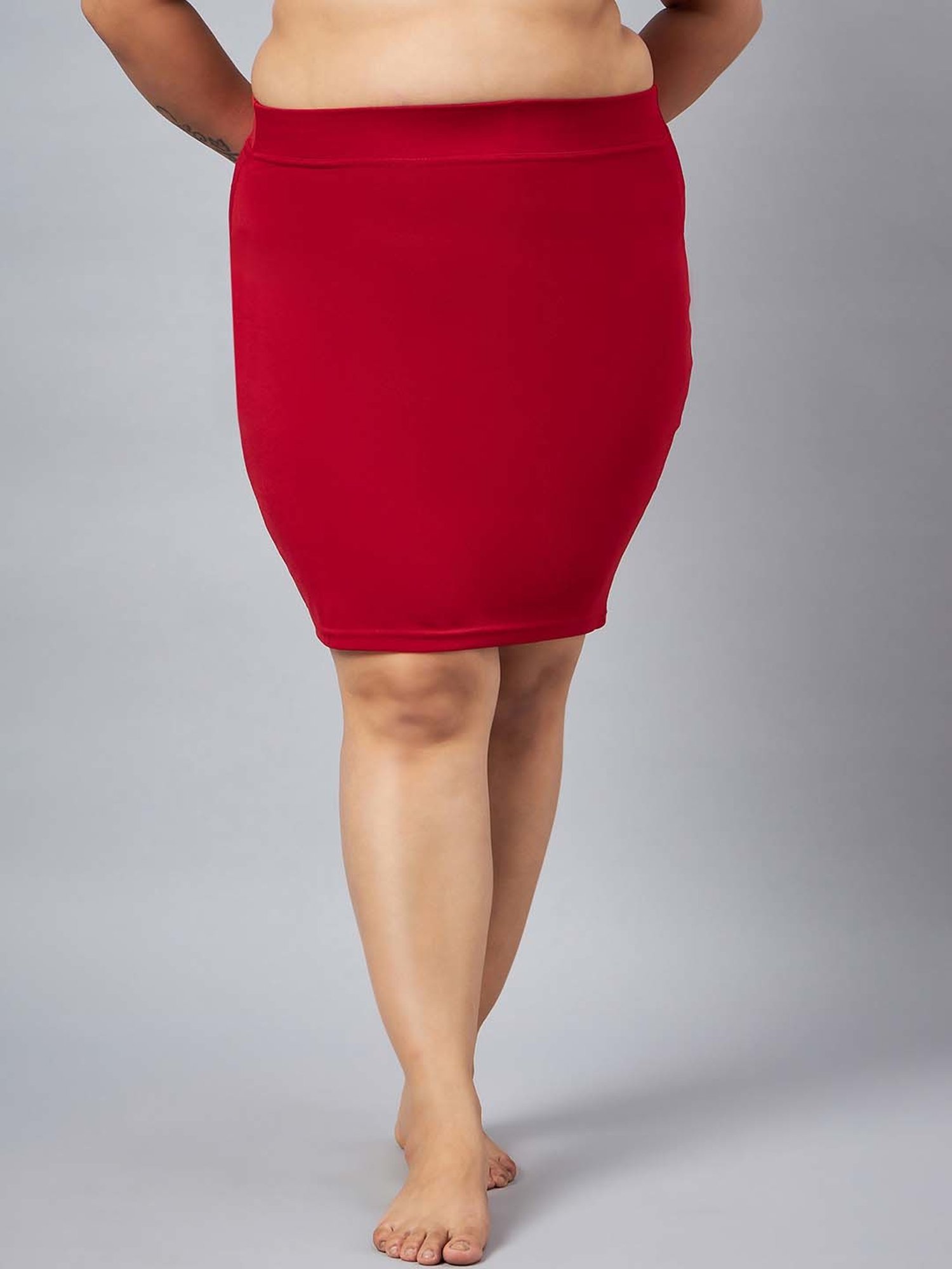 Da Intimo Black Full Coverage Thigh Shaper