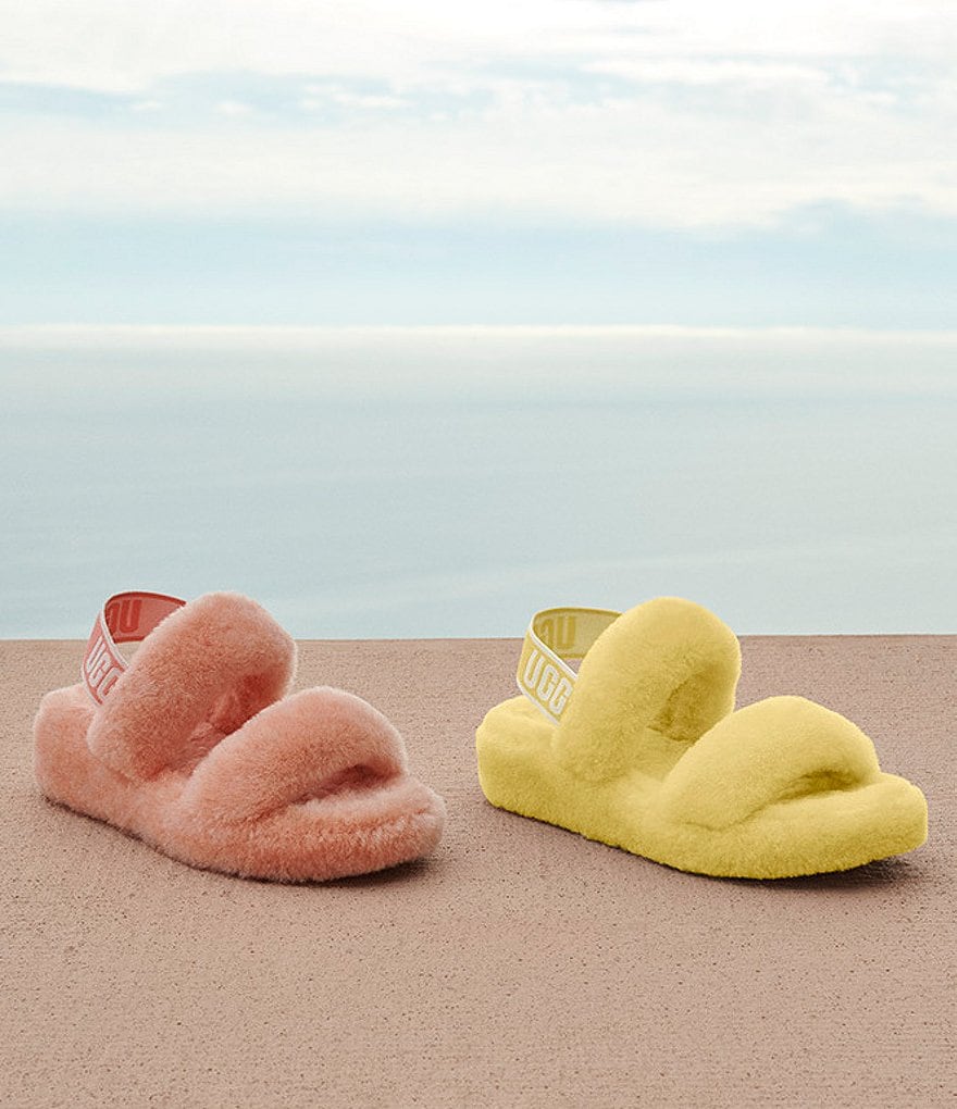 UGG&reg; Oh Yeah Fur Slides