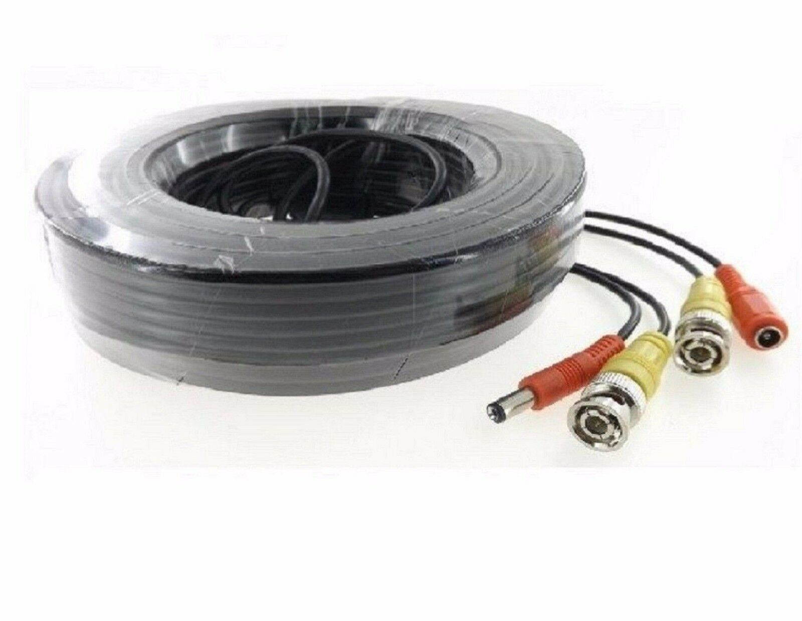 60ft-B Security Camera Cable Video Power Extension Wire CCTV DVR BNC Cord