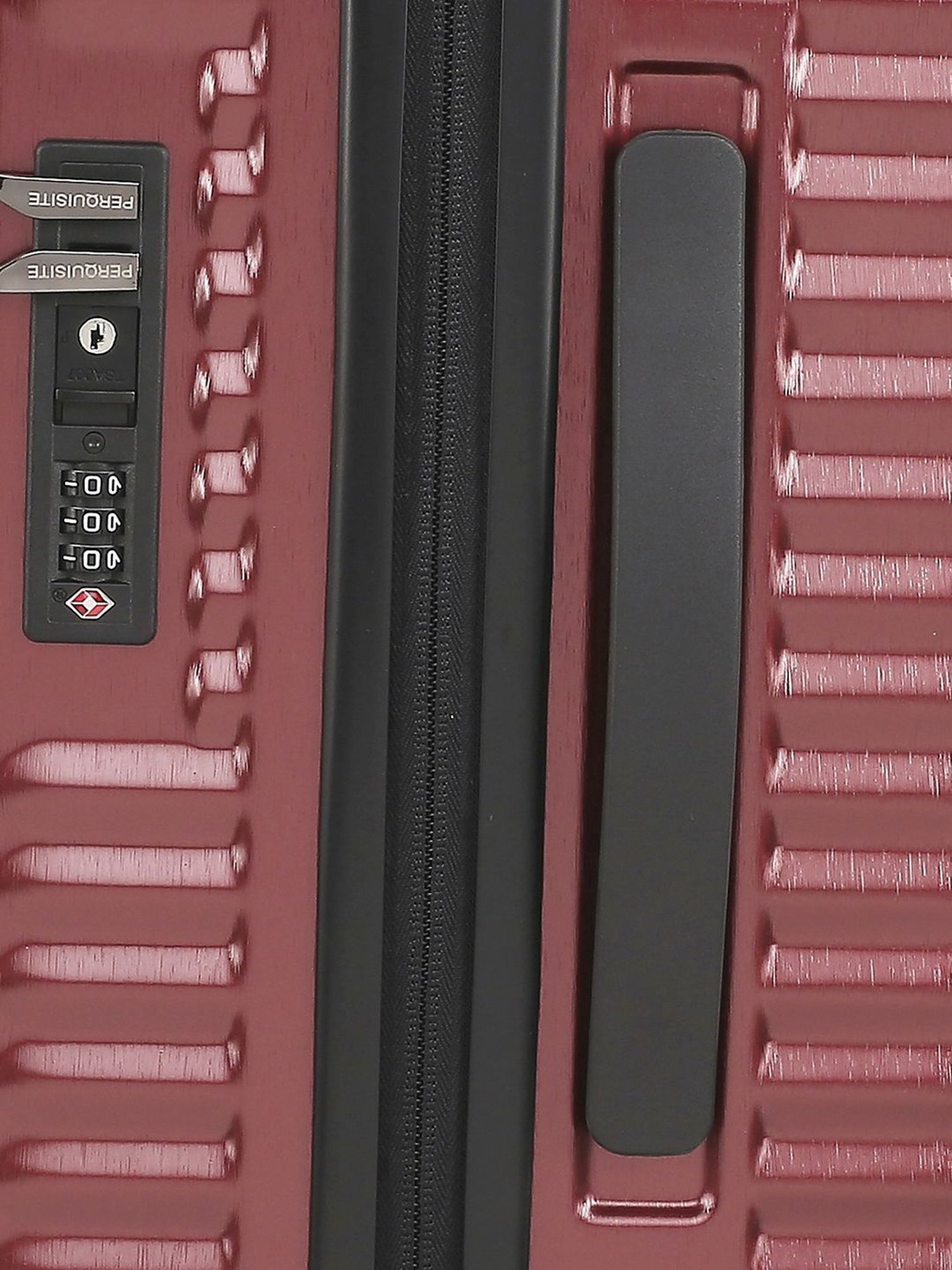 Perquisite Y2K Luxe Range Wine Red Hard 24" Medium Luggage