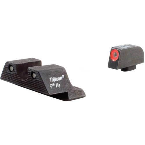 Trijicon GL101O HD Night Sight Set w/ Orange Front Outline for Glock Pistols