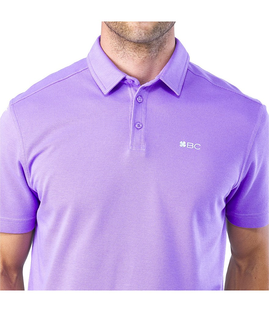 BLACK CLOVER Lucky Fit Short-Sleeve Everyday Dri-Balance&trade; Polo