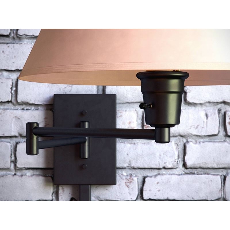 3-way Simplicity Swing Arm Lamp Matte Black - 3R Studios
