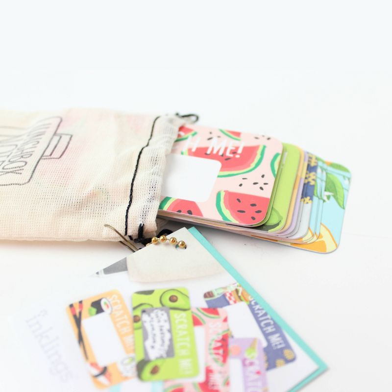 24ct Scratch Off Lunchbox Notes: Edition 5 Foodie