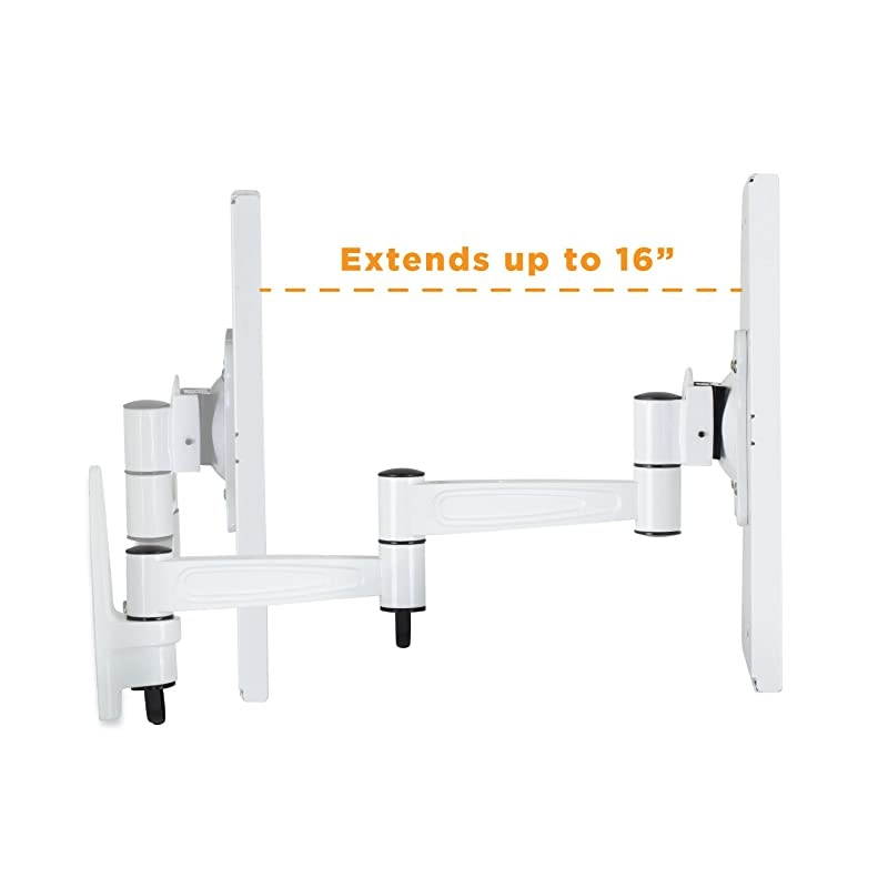 Swing Arm iPad Wall Mount | Articulating iPad Locking Stand | ContactLess iPad POS Kiosk | Secure Tablet Wall Kiosk for iPad 97 MI3774W