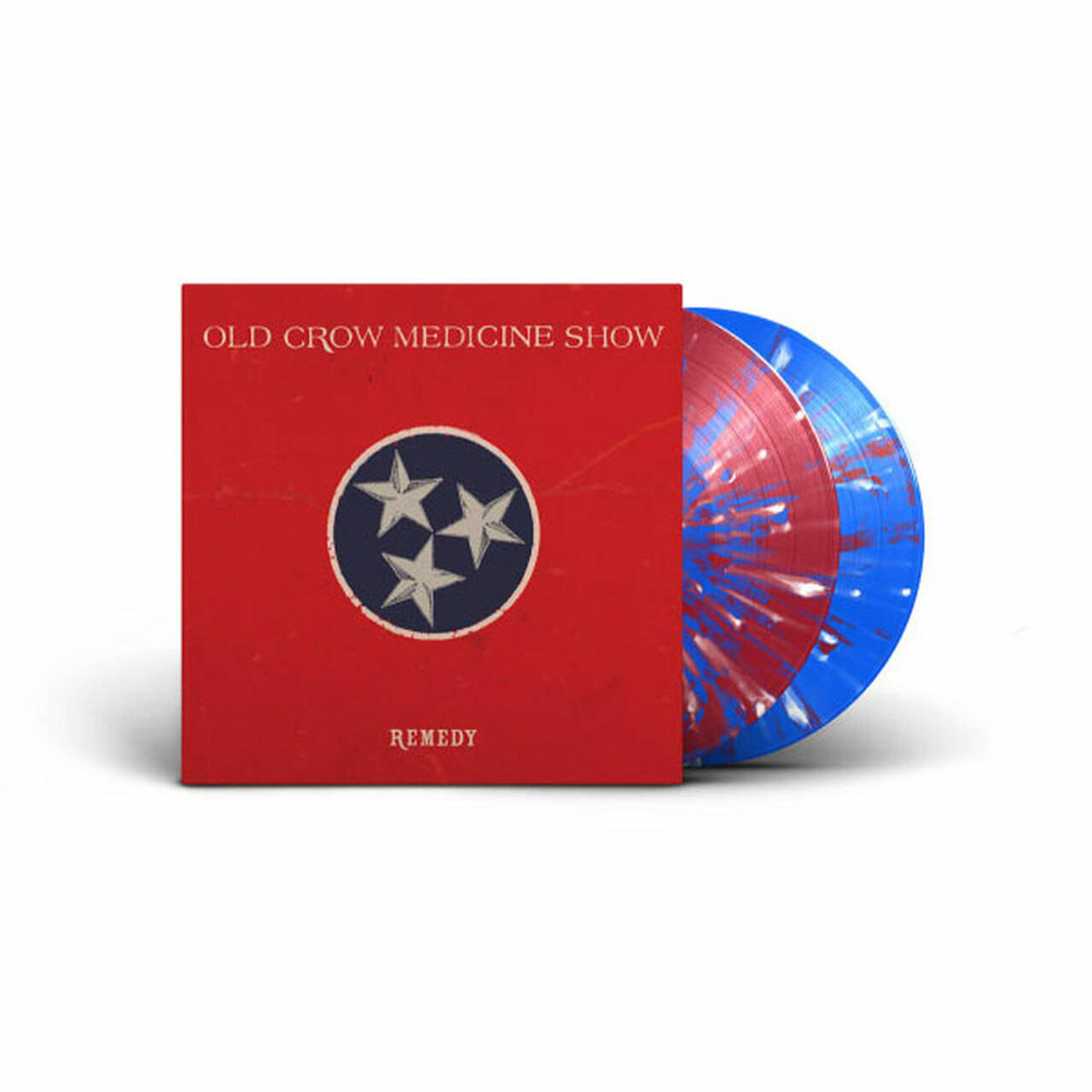 Old Crow Medicine Show Remedy 2LP (Red/White/Blue Splatter Vinyl)