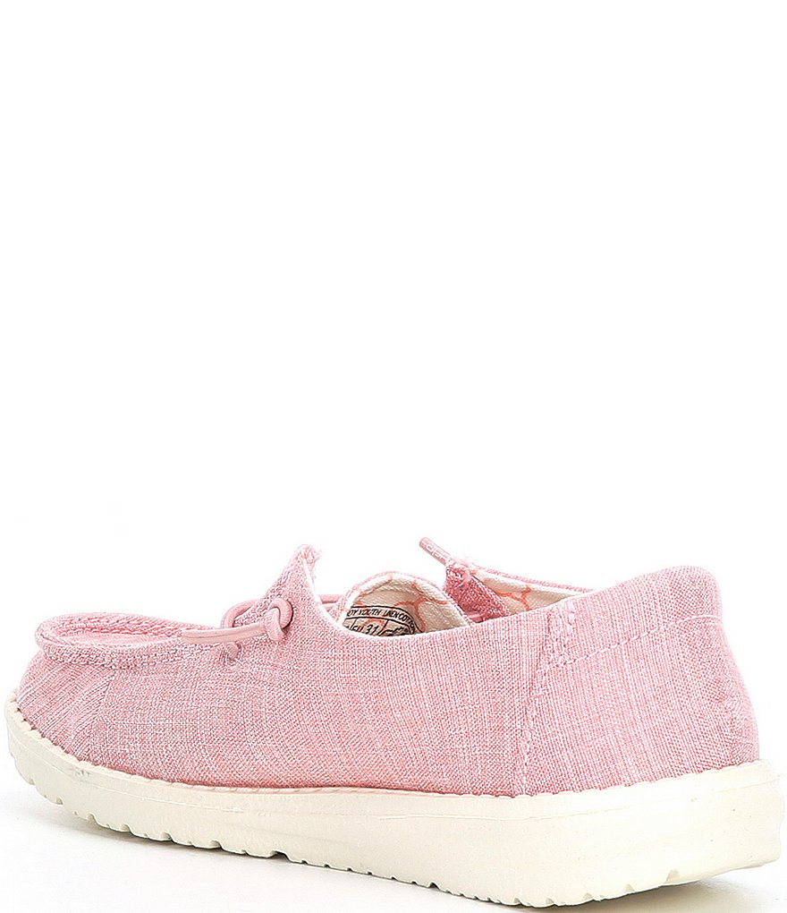 Hey Dude Girls' Wendy Linen Washable Slip-Ons (Toddler)