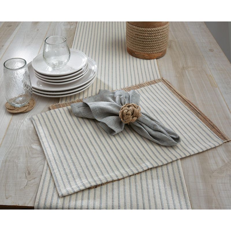 Split P Sandy Shores Stripe Placemat Set - Beige