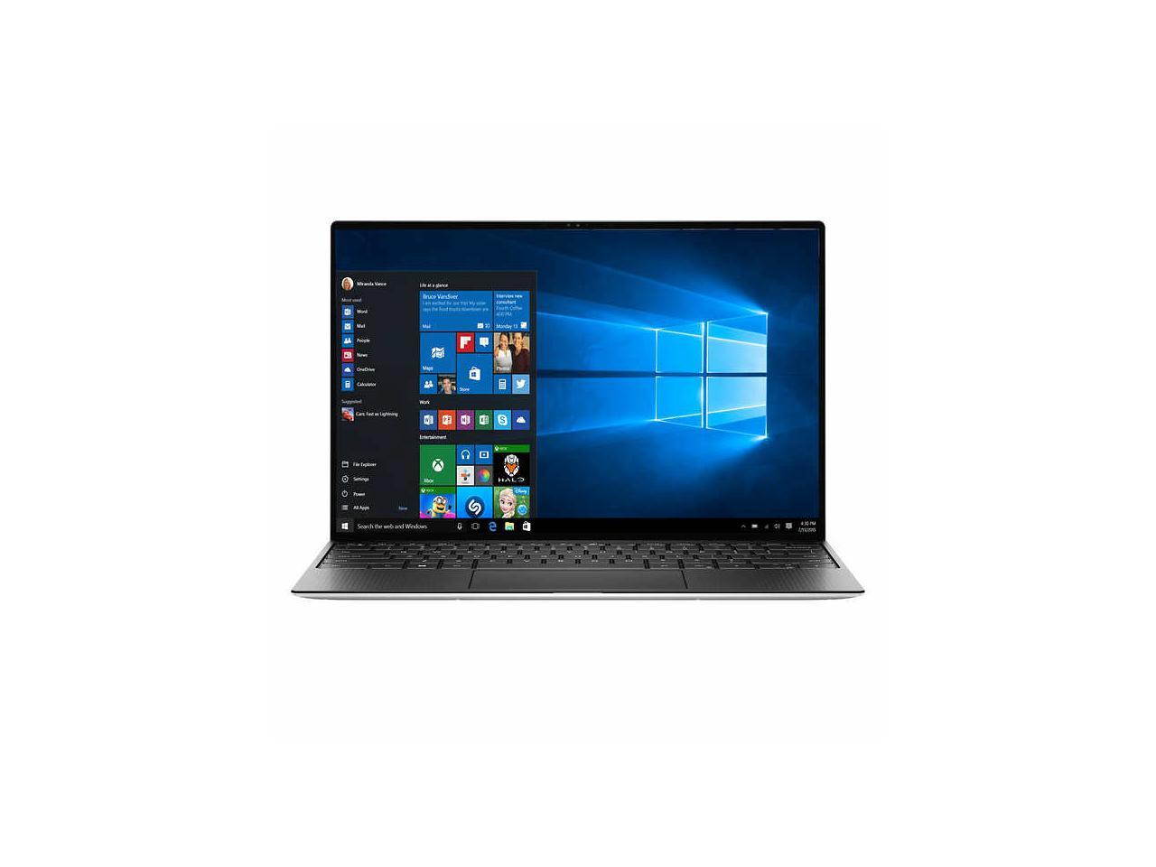 New Dell XPS 13.4" FHD Touchscreen Laptop | 11th Gen Intel Core i7-1185G7 | 16GB RAM  | 1TB SSD | Windows 10 | Backlit Keyboard | Fingerprint Reader | Bundle with Woov Mouse Pad