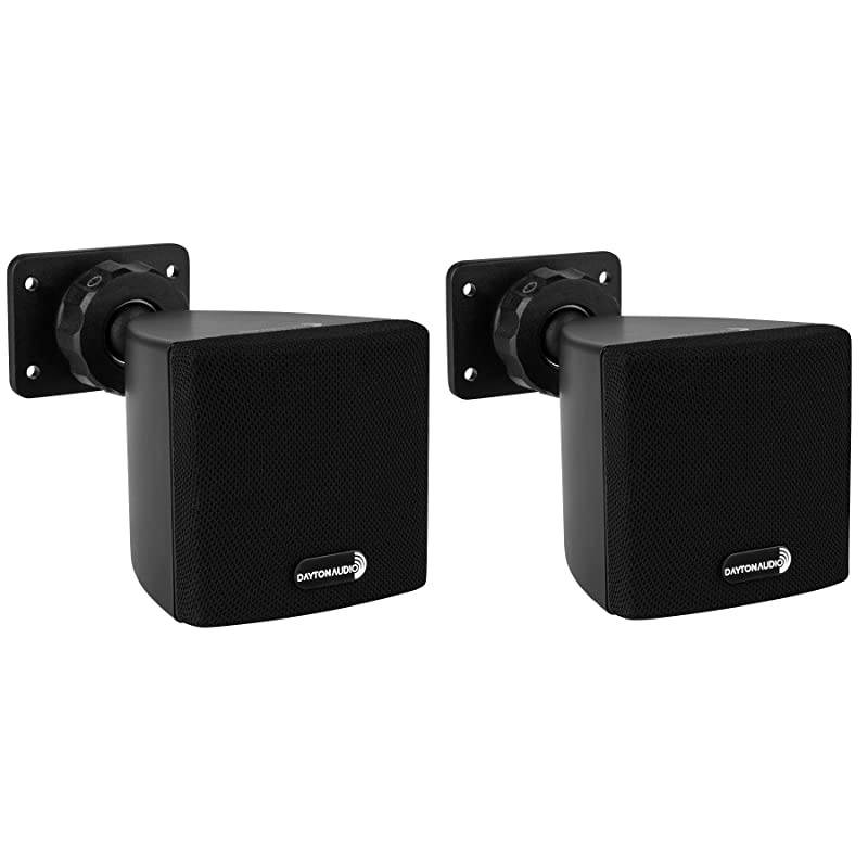 SAT3B 3 Cube Speaker Pair Black