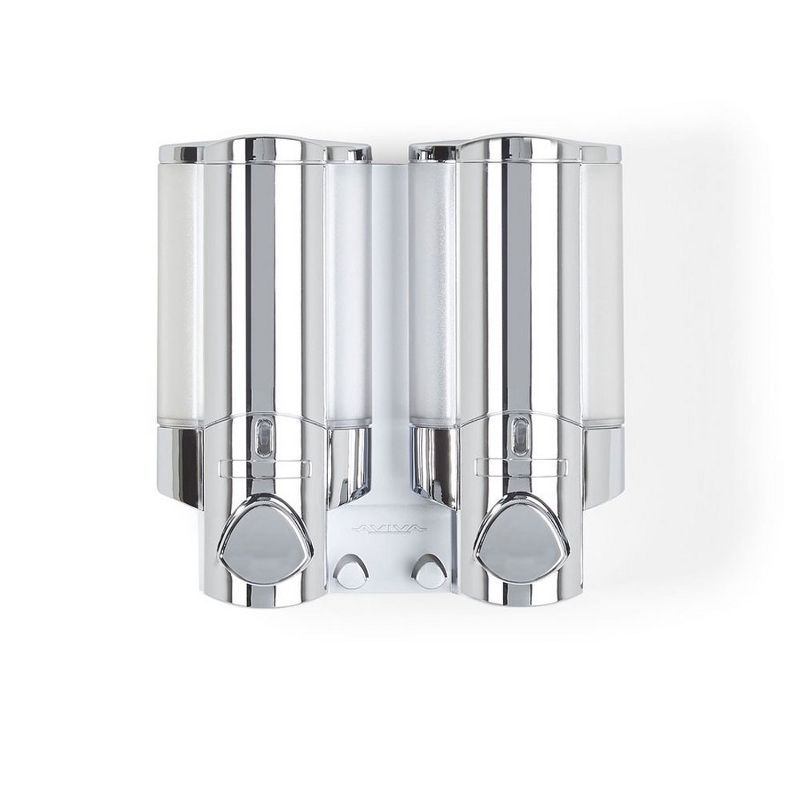 Better Living 76245-1 AVIVA 2 Chamber Shower Dispenser for Shampoo and Bodywash