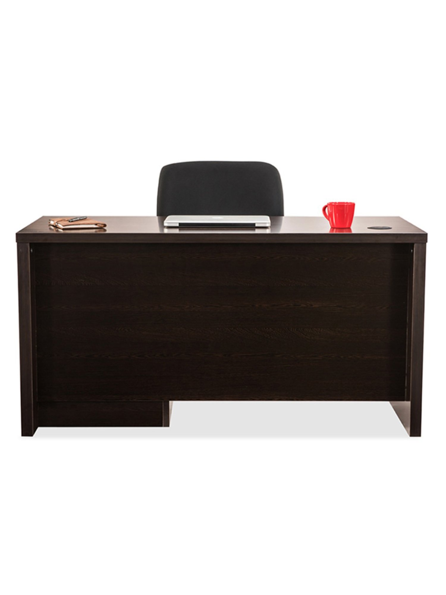 Durian Wenge Brown Engineered Wood Study Table