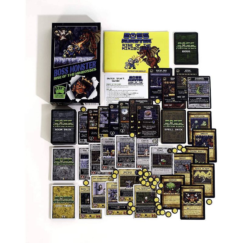 Boss Monster Rise of the Minibosses Card Game