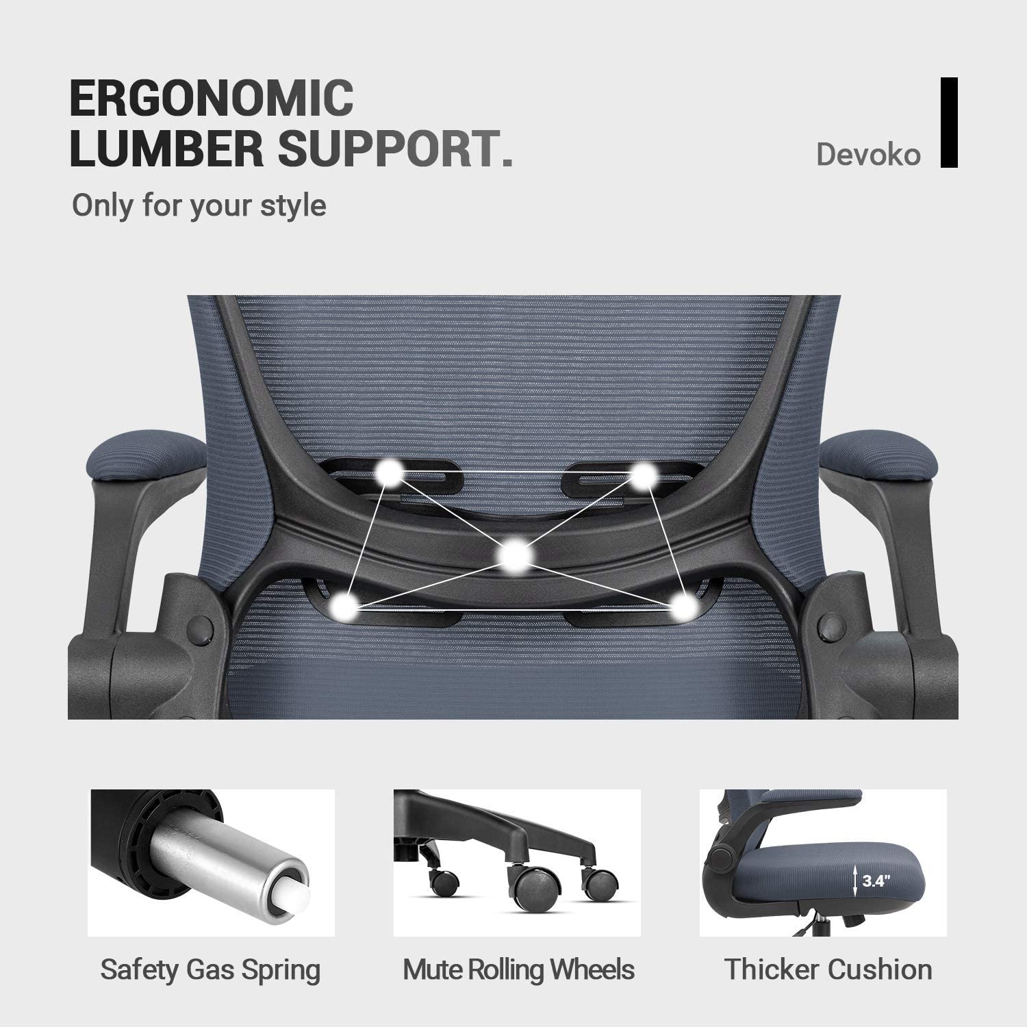 Global Leather Task Chair, Black (8993BK450/550) 