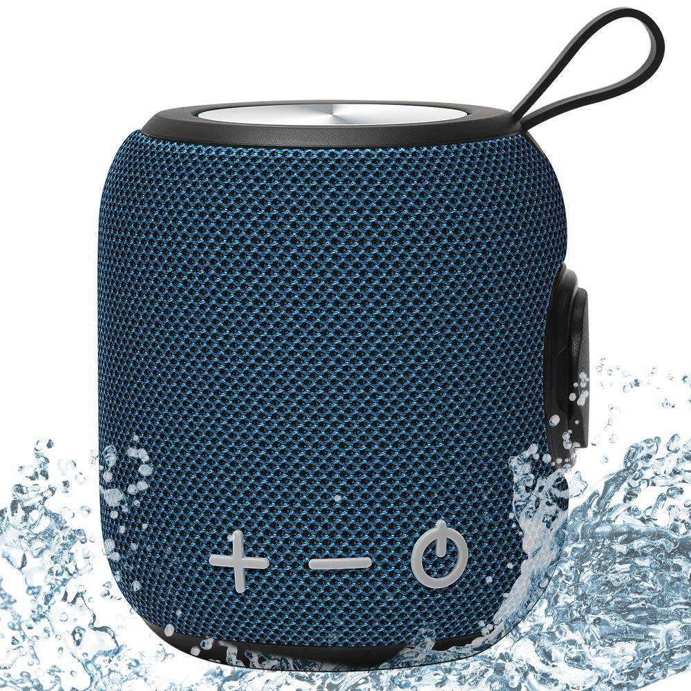 Portable Bluetooth Speaker, Bluetooth 5.0 Dual Pairing Loud Wireless Mini Speaker, 360 HD Surround Sound & Rich Stereo Bass,24H Playtime, IPX67 Waterproof for Travel, Outdoors, Home and Party