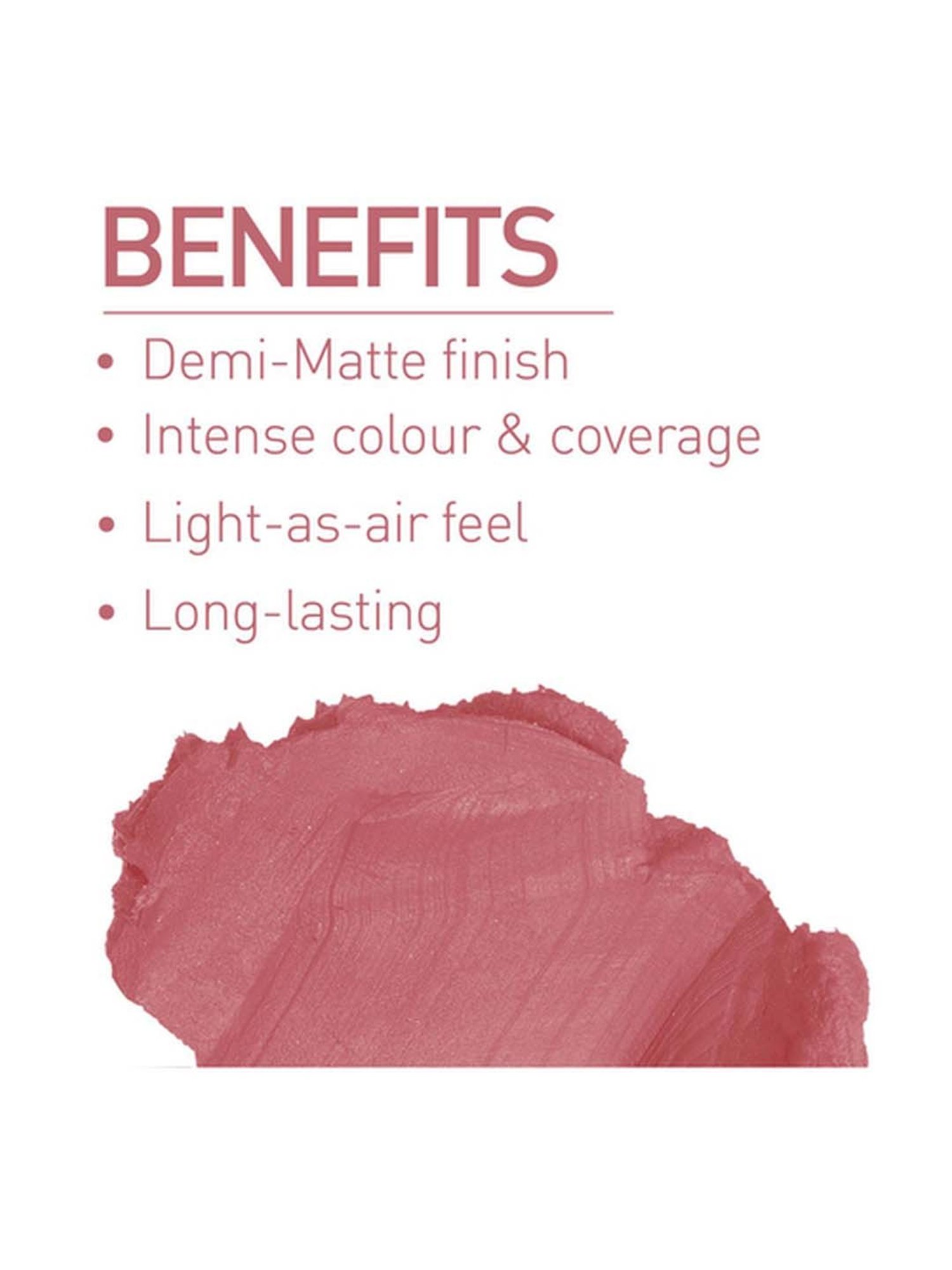 MyGlamm Pose Hd Lipstick Muted Coral - 4 gm