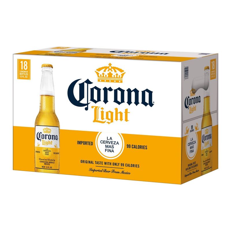 Corona Light Lager Beer - 18pk/12 fl oz Bottles