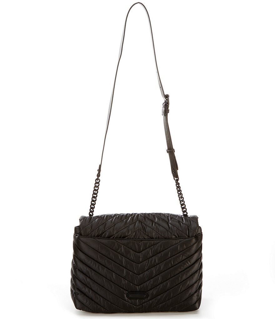 REBECCA MINKOFF Edie Nylon Jumbo Flap Shoulder Bag