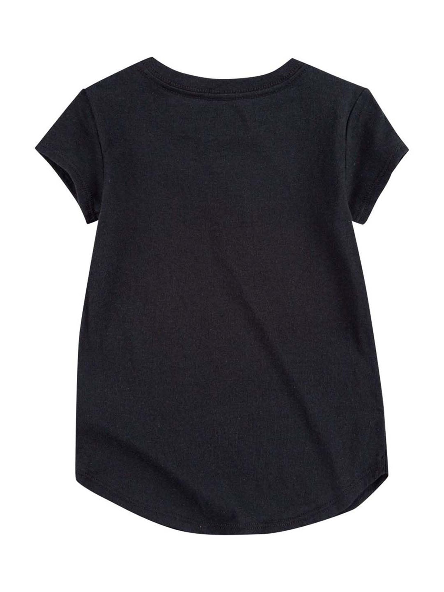 Nike Kids Black Logo Print T-Shirt