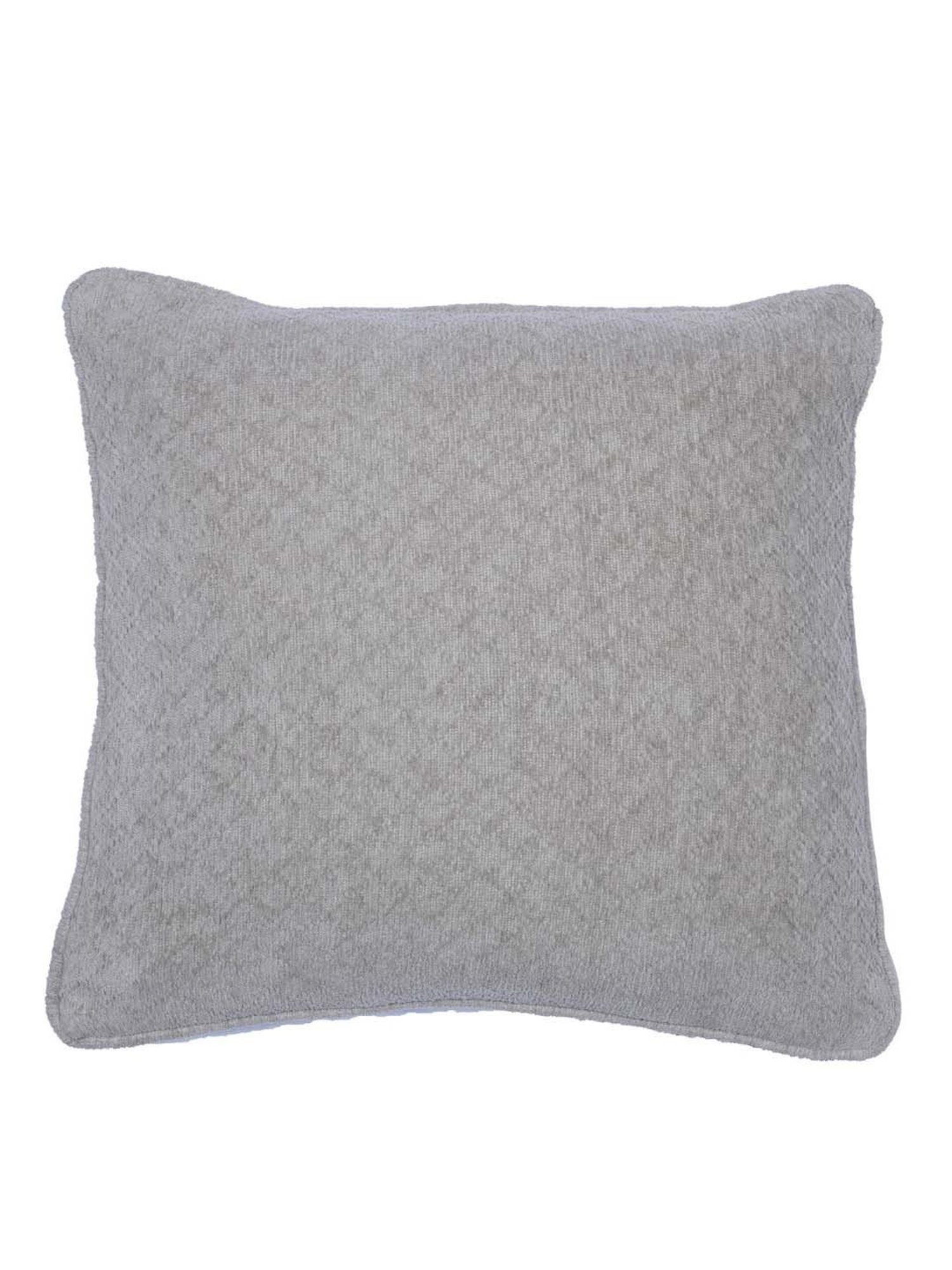 Maspar Colorart Blaize Silver Grey Cotton 200 TC 256 GSM Cushion Cover