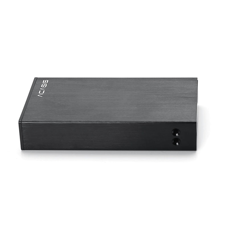 Aluminum DT-S2 2-Bay USB3.0 2.5-Inch Dual Hard Drive Disk Raid Enclosure Support 2TB HDD RAID0 / RAID1 /JBOD /SPA