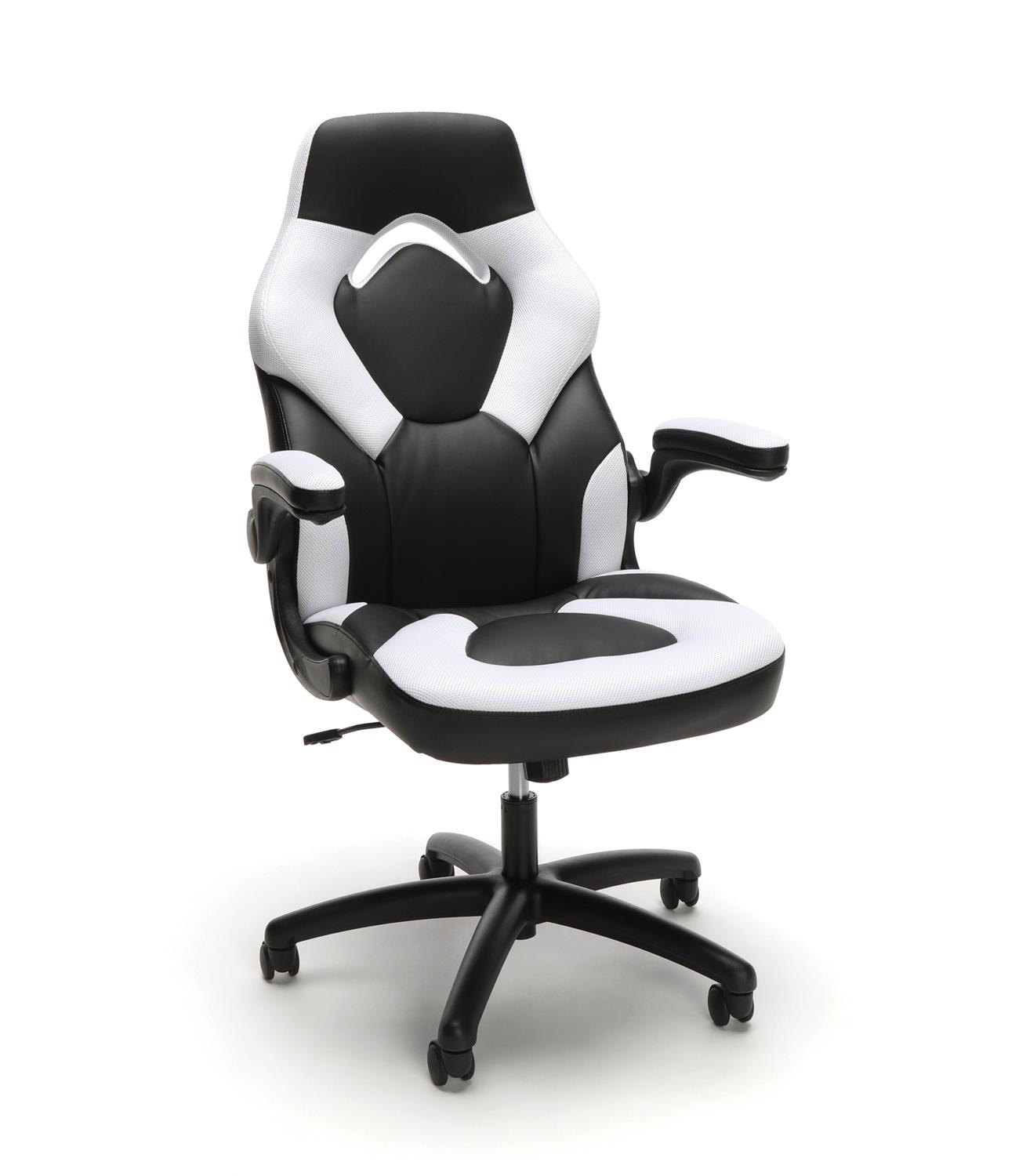 Gaming Chair, Racing Style Computer Desk Chair Padded Armrests Ergonomic Lumbar Support Adjustable Height