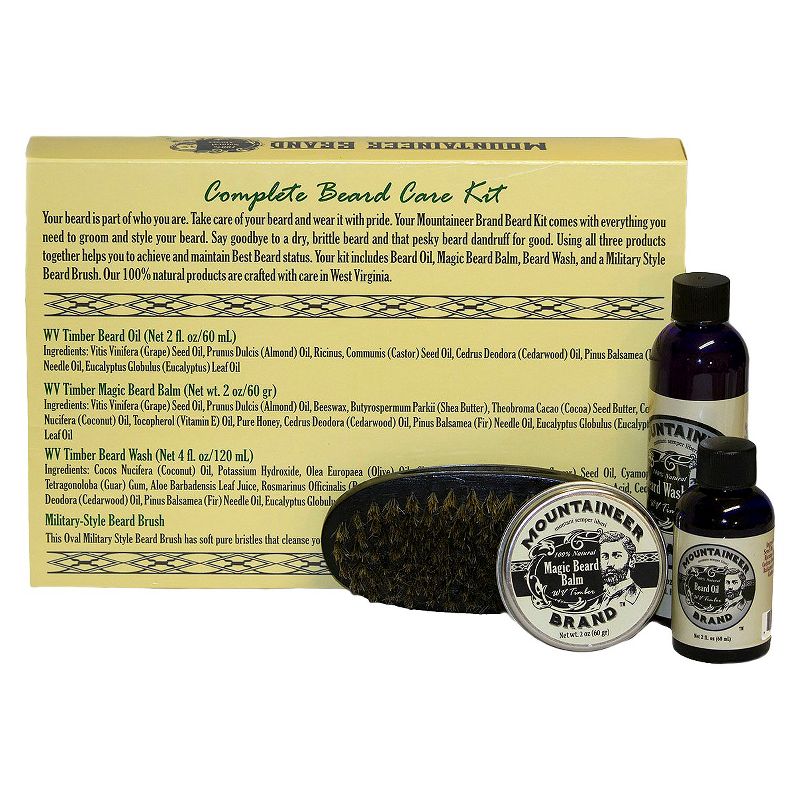 Mountaineer Brand WV Timber Complete Beard Care Kit