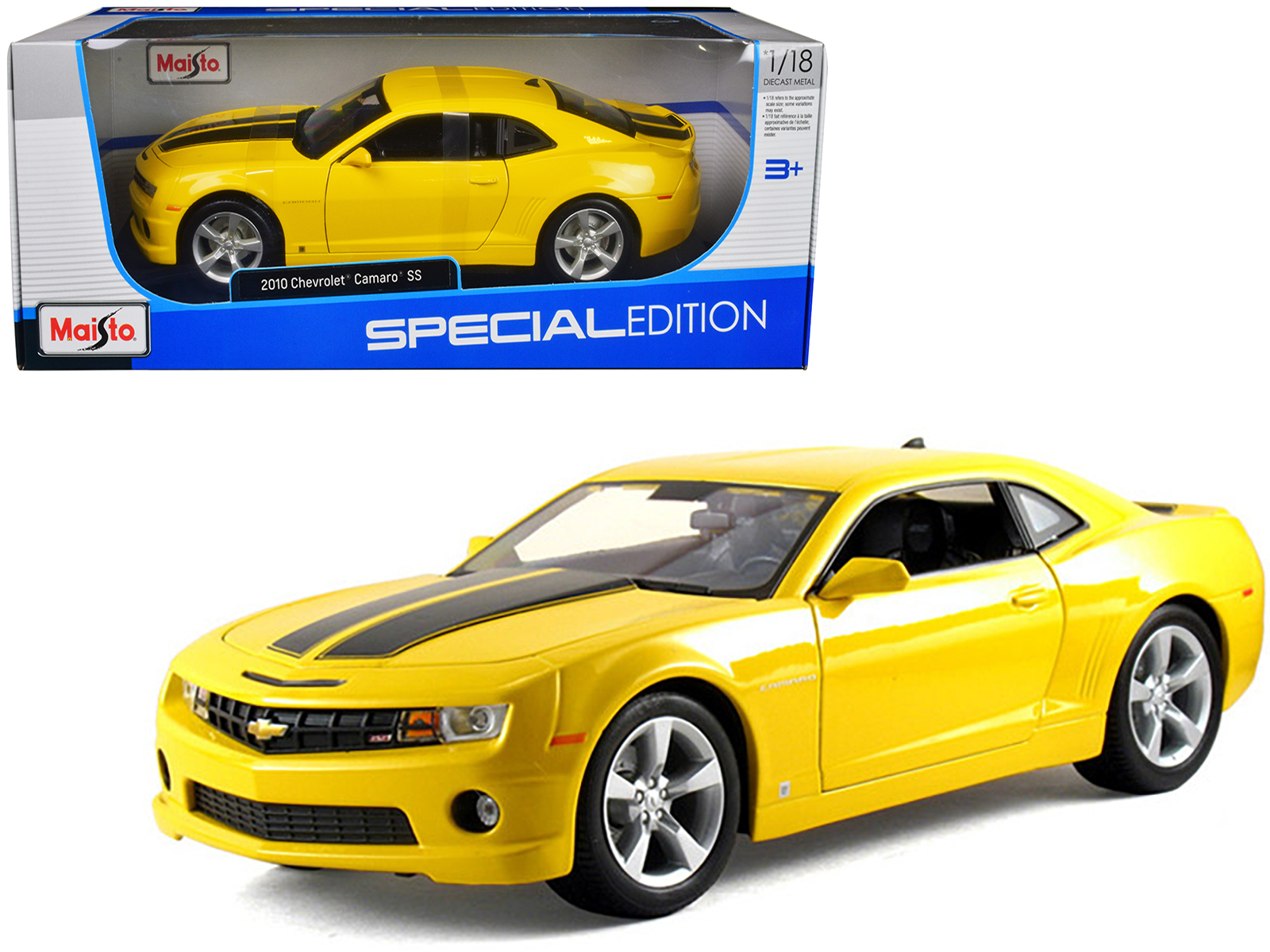 1969 Chevrolet Camaro Z/28 Carolina Blue with White Stripes Limited Edition to 420 pieces Worldwide 1/18 Diecast Model Car by ACME