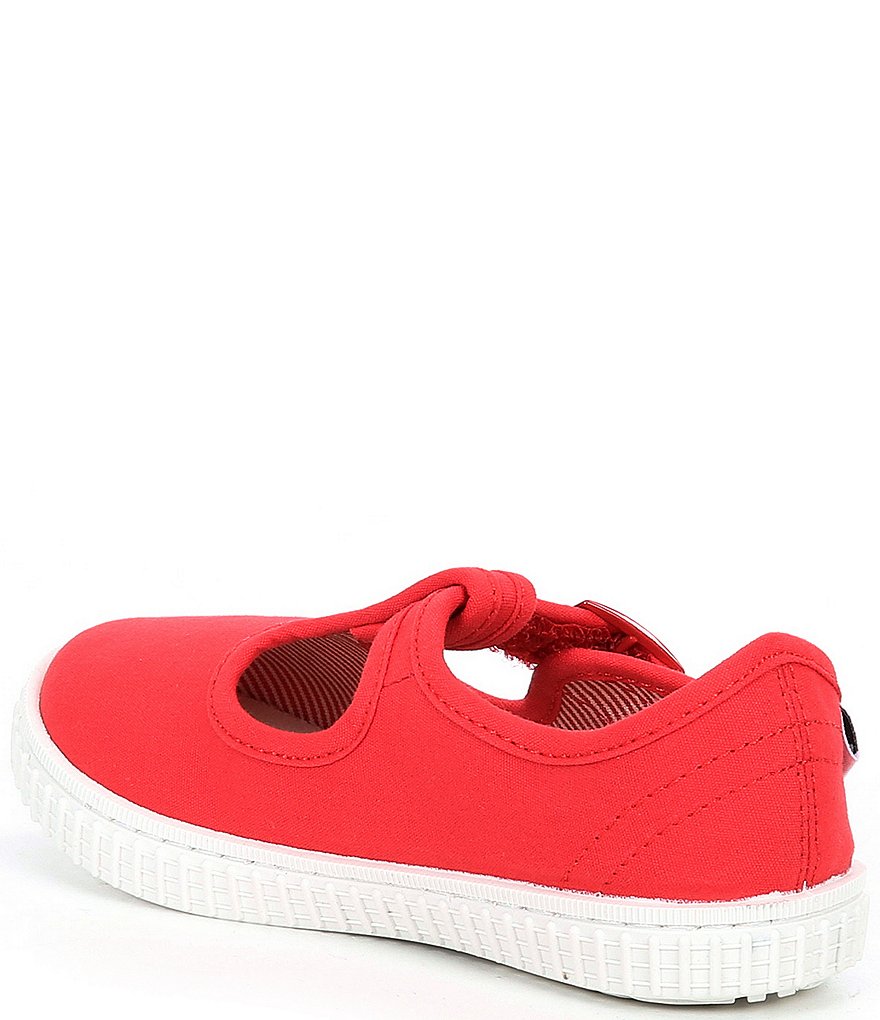 Copper Key Adventure Wear Girl's Bestee-A Washable Canvas T-Strap Sneakers (Toddler)