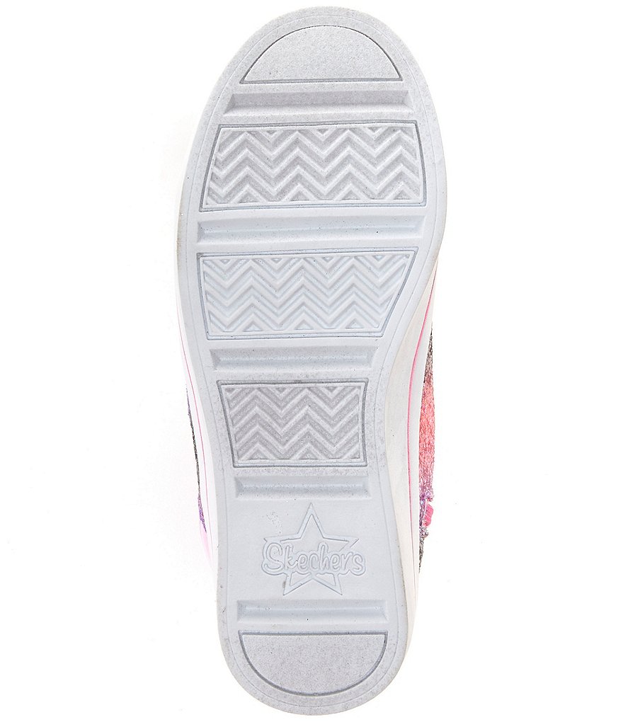 Skechers Girls' Twinkle Toes Twi-Lites 2.0-Heart Gem Sparkle Light Up Sneakers (Toddler)
