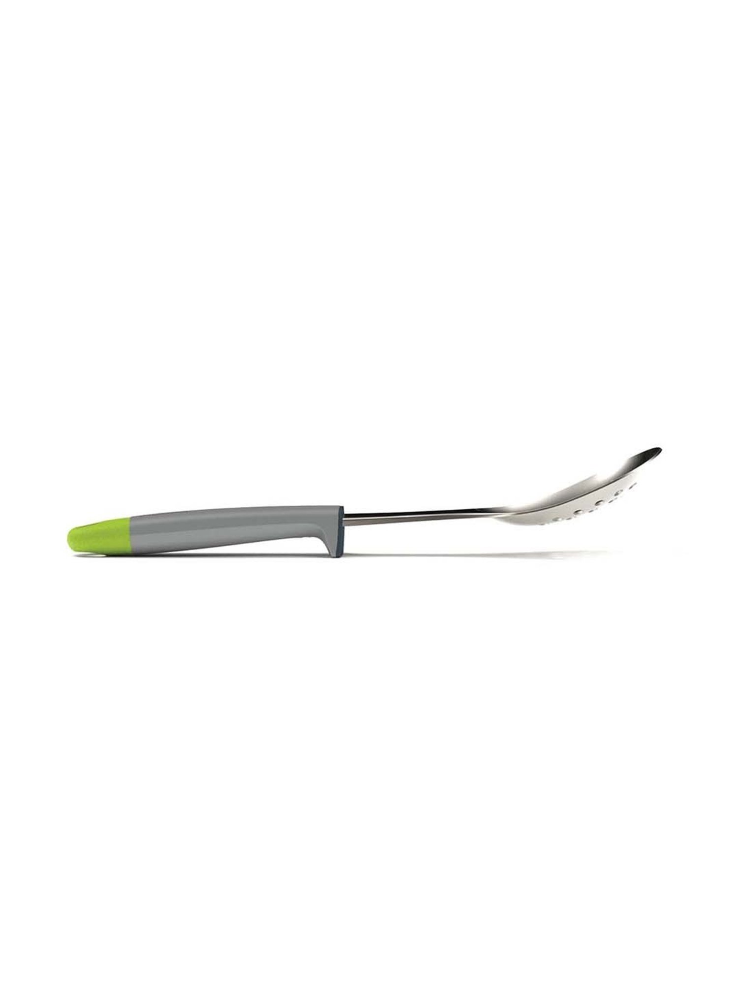 Joseph Joseph Grey & Green Stainless Steel Elevate Slotted Serving Spoon - Set of 1