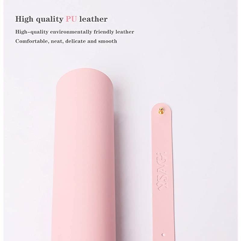 Writing Desk Pad Protector  AntiSlip Thin Mousepad for ComputersOffice Desk Accessories Laptop Waterproof Desk Protector for Office Decor and Home Pink 354 x 17