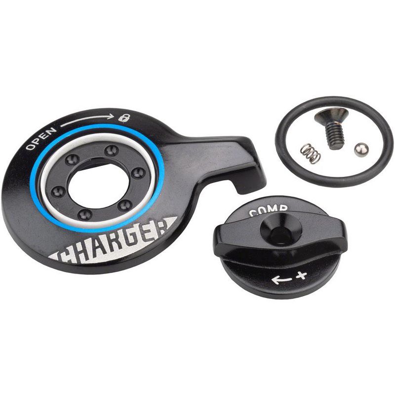 RockShox Charger RLC Compression Damper Adjuster Knob & External Hardware Crown-Adjust, SID RLC (A1), SID Ultimate (B4)